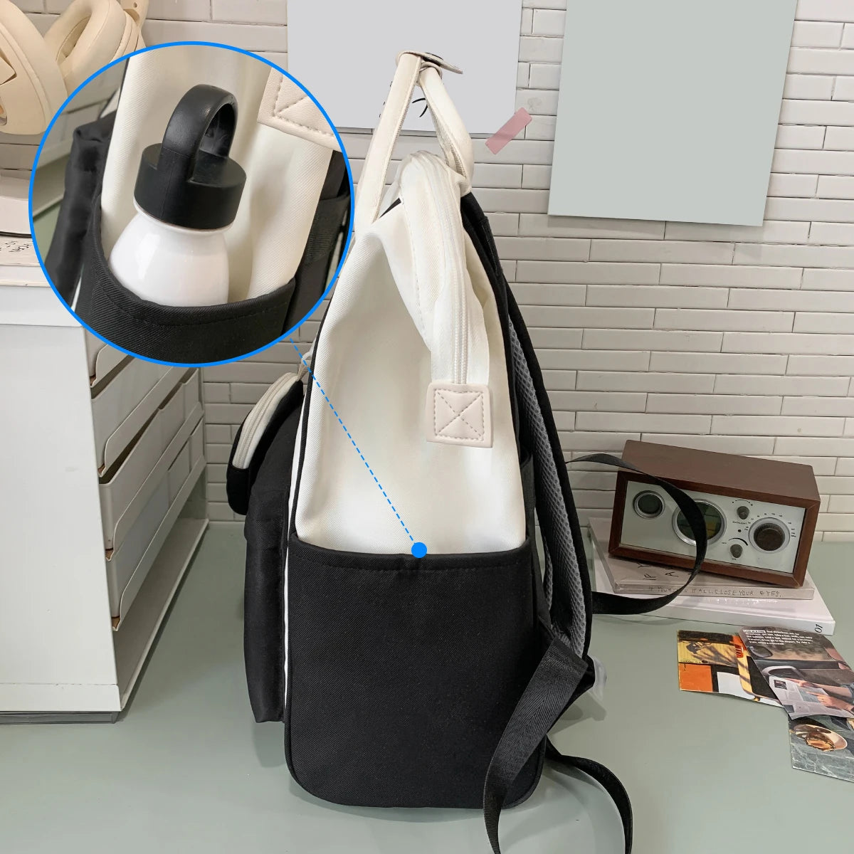 Large-Capacity College Backpack | Stylish & Functional Design