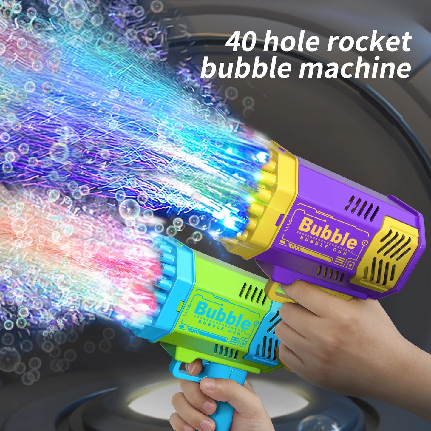 40 Hole Bubble Machine | Fully Automatic Outdoor Bubble Maker