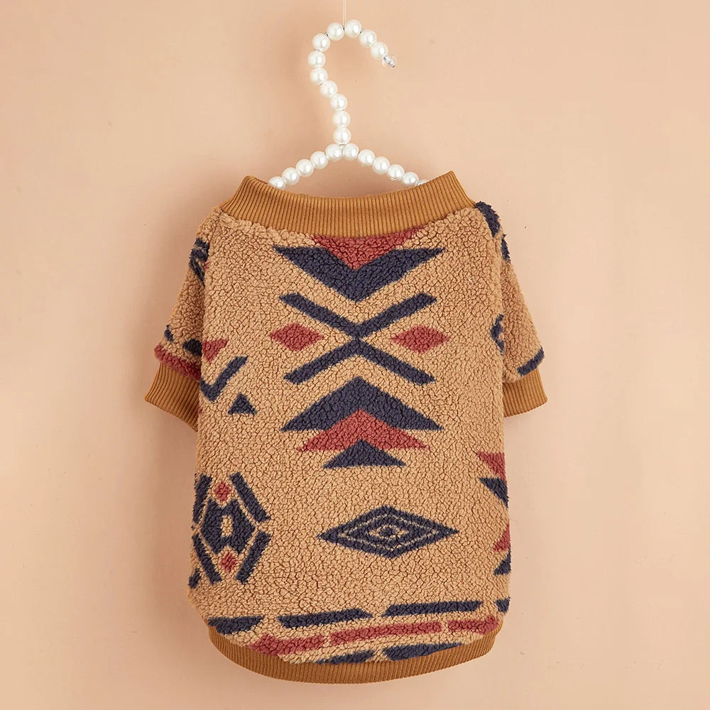 Suéter Acogedor de Invierno para Cachorro | Sudadera con Capucha Cálida y Elegante para Mascotas