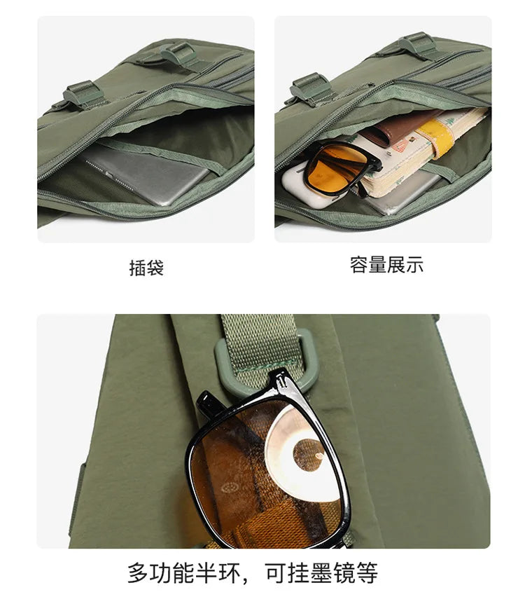 Multifunctional Lightweight Chest Bag for Casual Travel & Sports