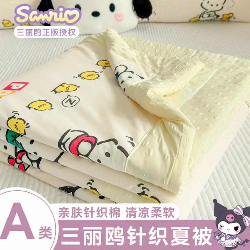Cartoon Summer Quilt for Kids | Cooling Sensation Blanket