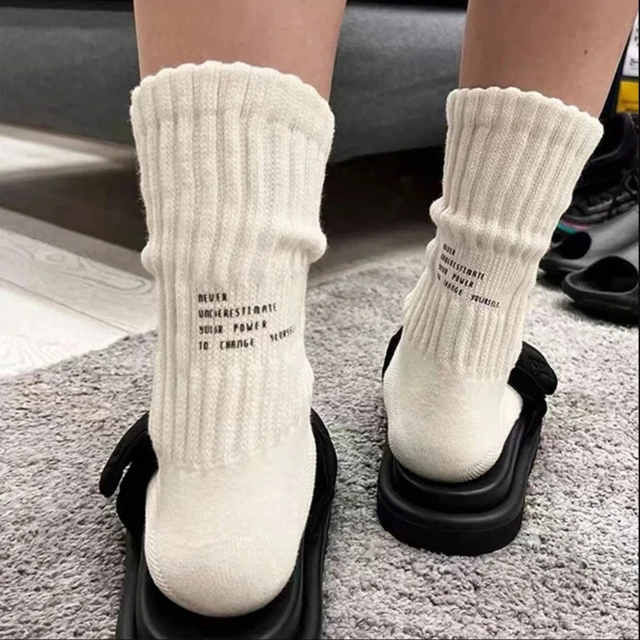 Cozy Vintage Sports Tube Socks for Men | Thickened Comfort Fit