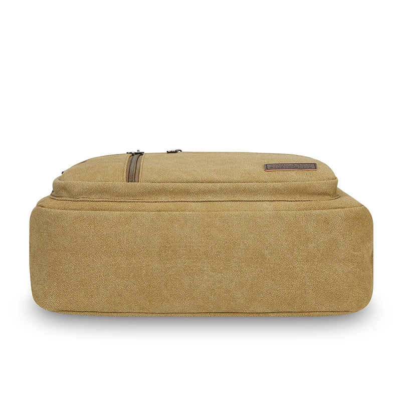 Men's Casual Canvas Shoulder Bag | Lightweight Crossbody Tote