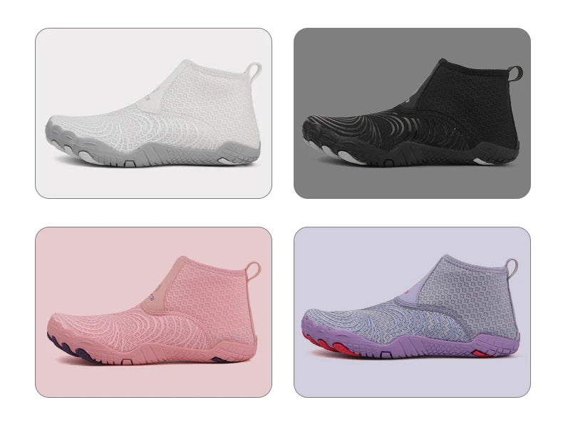 High Top Water Shoes | Versatile Diving, Swimming & Yoga Footwear