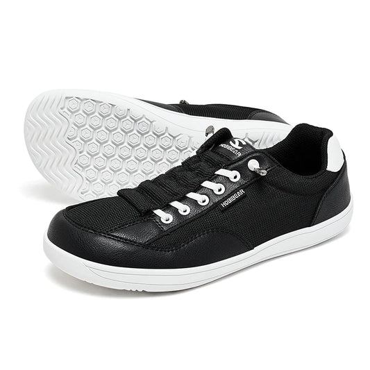 Wide Toe Box Barefoot Sneakers | Comfortable Zero Drop Slip-On Shoes