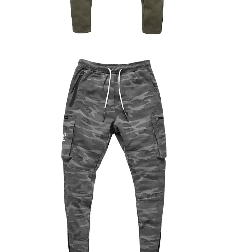 Men's Multi-Pocket Workout Training Pants | Stylish Jogging Sweatpants