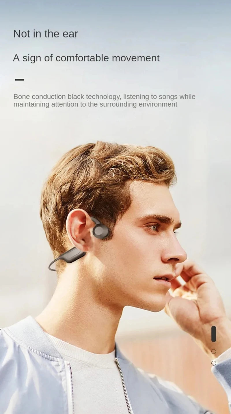Bone Conduction Swimming Headphones | Waterproof & Wireless Sound