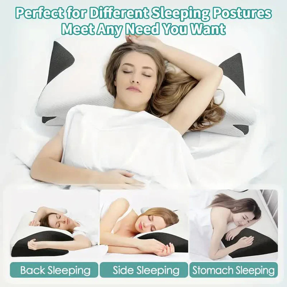 Comfortable Memory Foam Neck Pillow | Ultimate Sleep Support