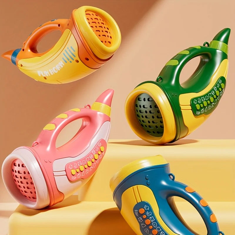Kids Horn Musical Instrument Toy | Fun Sound Exerciser Gift