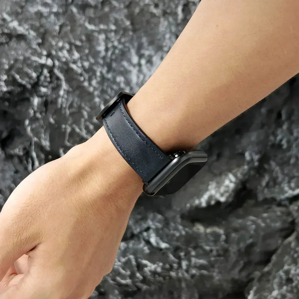 Elegant Calf Leather Watch Band for Smartwatches | Classy Accessory