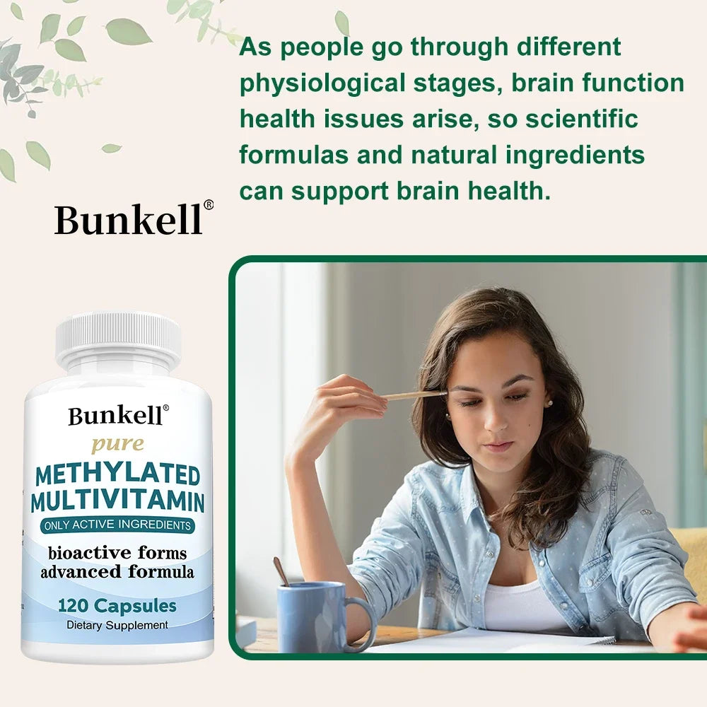 High-Potency Methylated Multivitamin for Energy & Focus