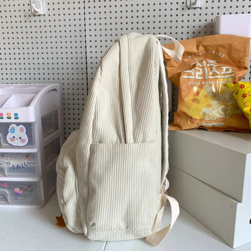 Cute Cartoon Duck Backpack | Stylish Travel Bag for Students