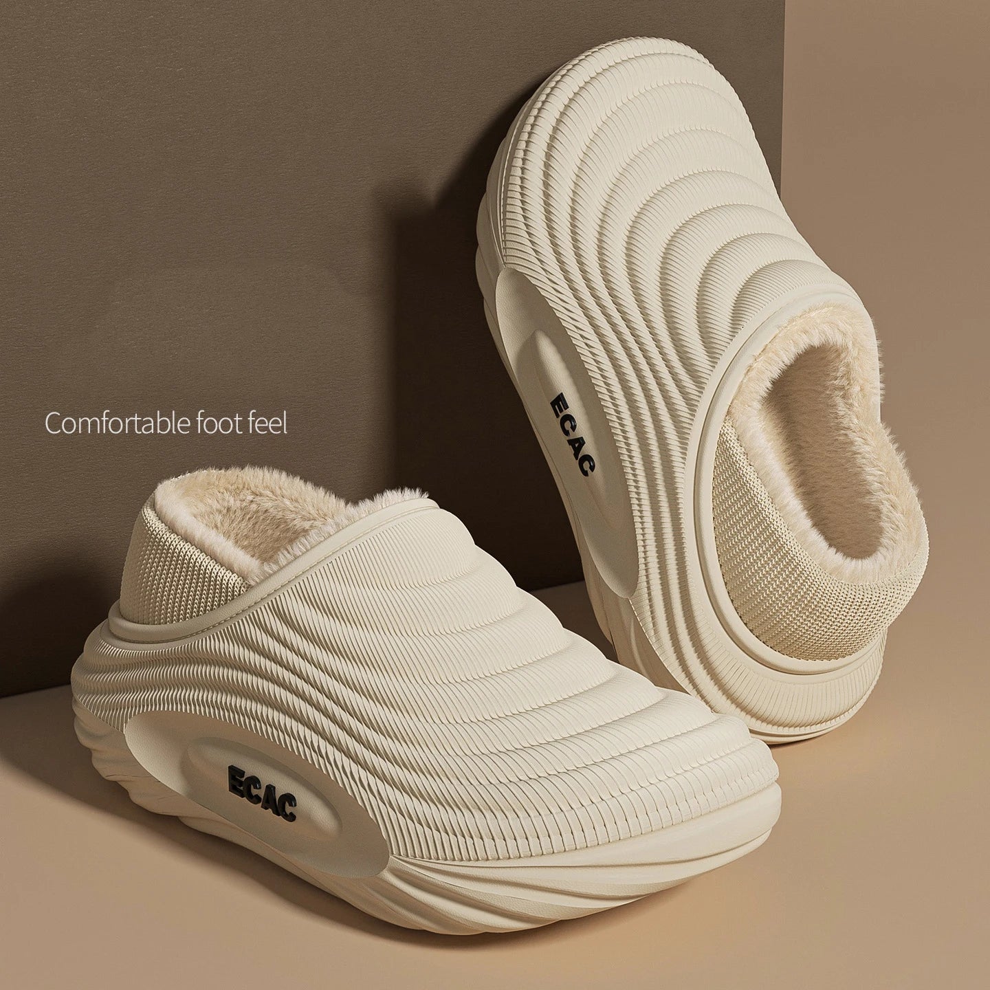 Warm Waterproof Cotton Slippers | Non-Slip Couple Home Shoes