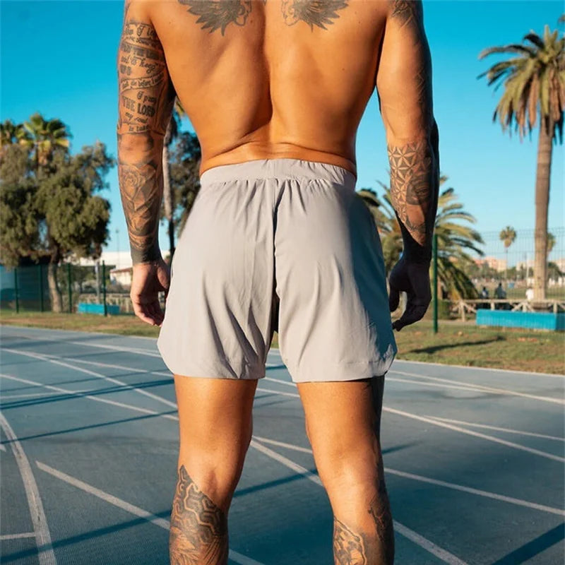 Men's Breathable Fitness Shorts | Quick-Dry Running & Jogging Pants