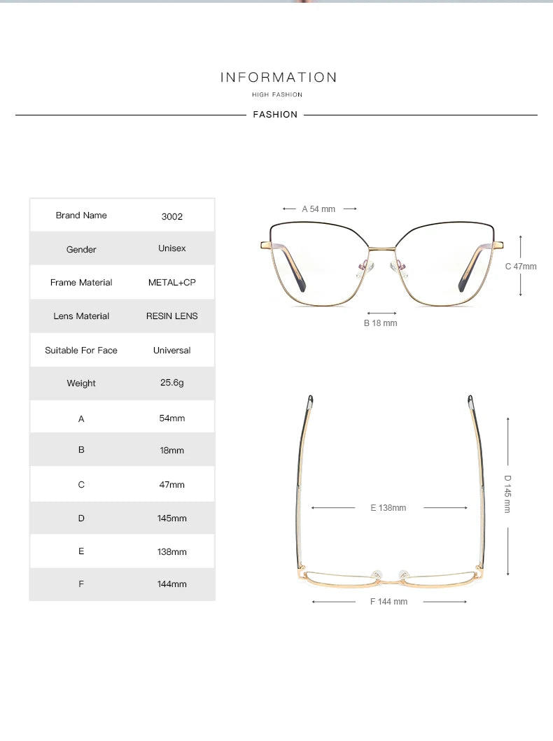 Fashion Anti Blue Light Reading Glasses for Women | Stylish Eye Protection 2026