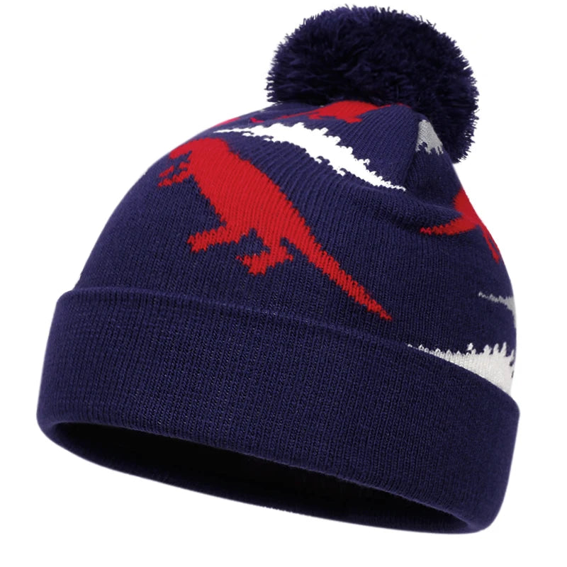 Kids Dinosaur Hat, Glove & Scarf Set | Warm Winter Accessories