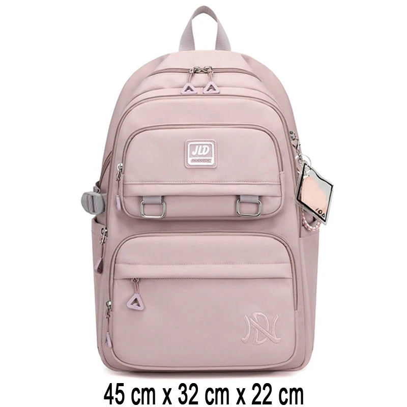 Stylish Pink School Backpack for Girls | Fashion Meets Functionality