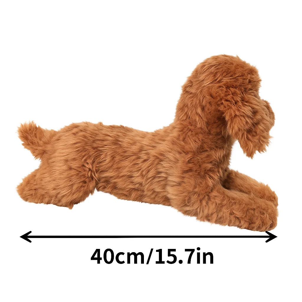Lifelike Plush Teddy Bear Dog Doll | Super Soft Home Decor