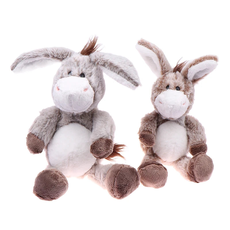 Soft Cuddly Donkey Plush Toy | Adorable Stuffed Animal Decor