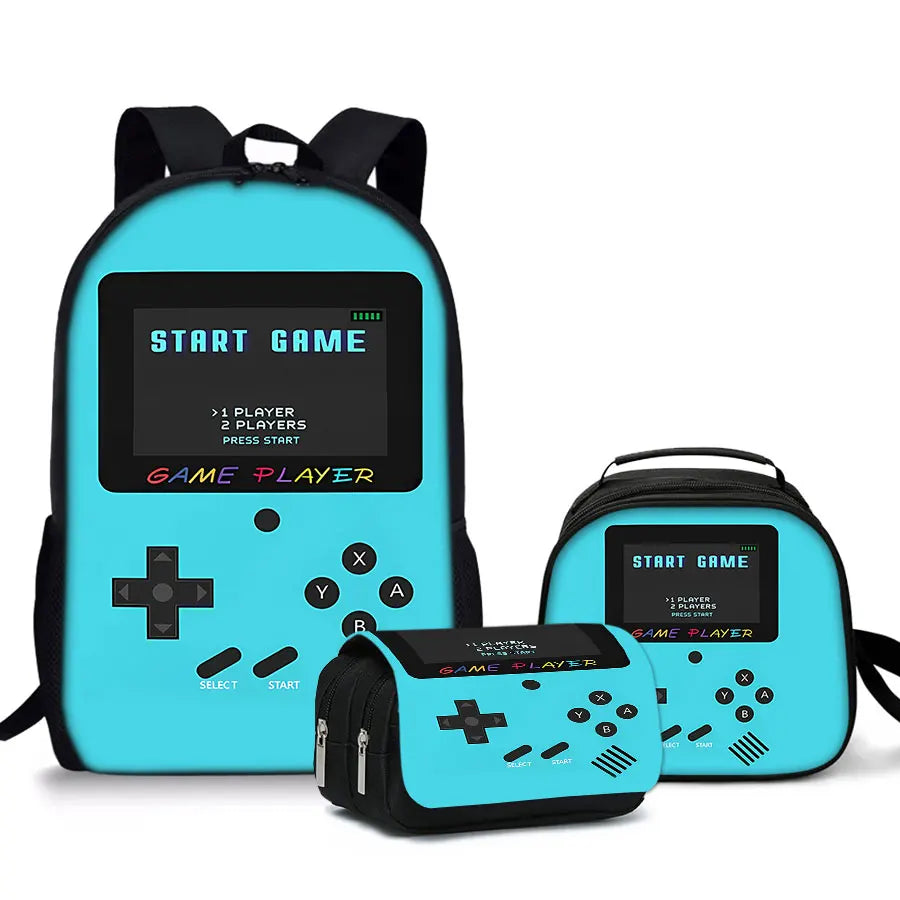 Lightweight Cartoon Backpack Set for Kids & Teens | Fun & Durable