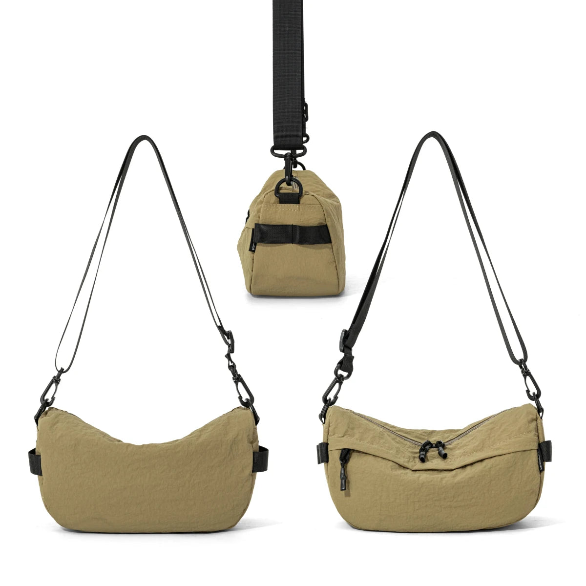 Lightweight Waterproof Nylon Crossbody Bag for Casual Adventures