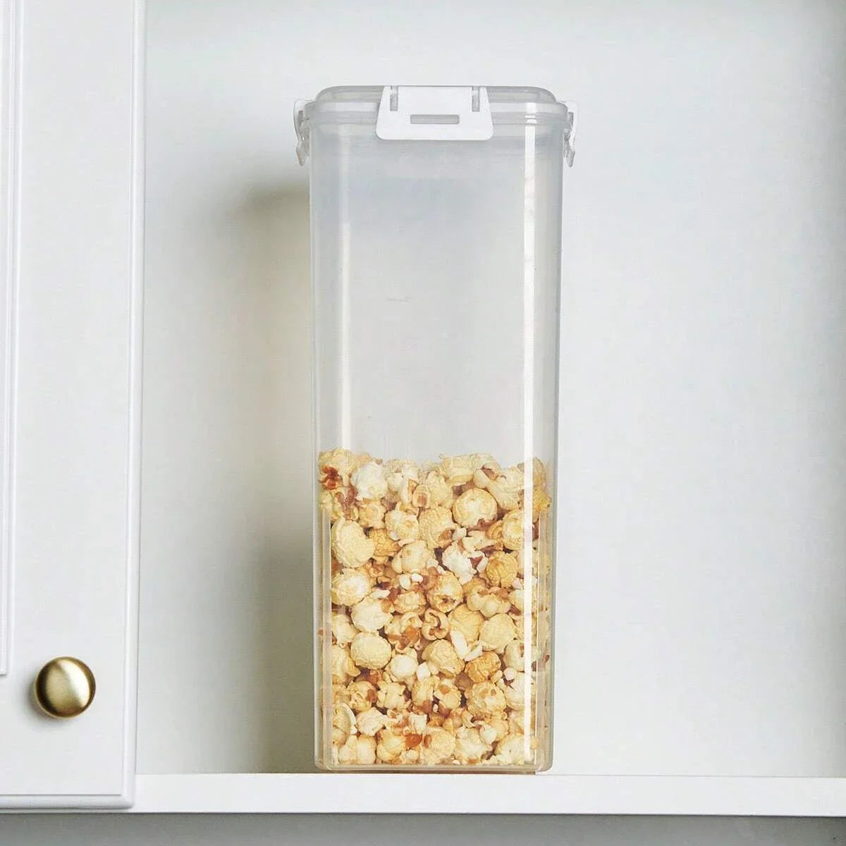Airtight Bread Loaf Container | Clear Bread Box for Freshness