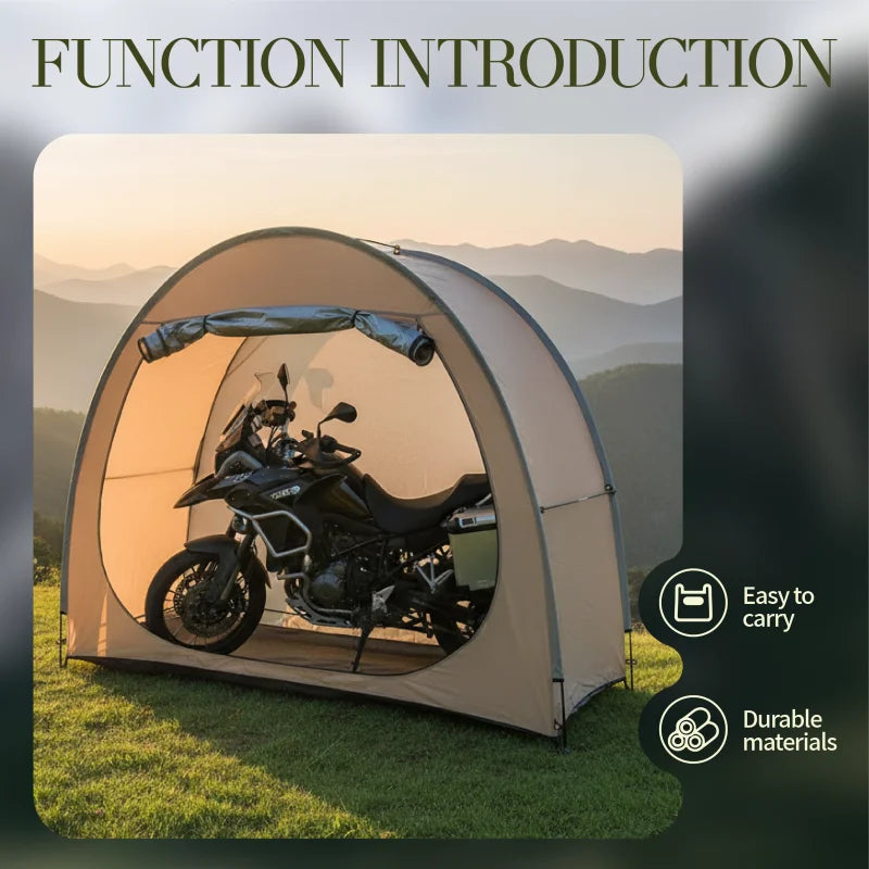 Portable Thickened Oxford Cloth Bike Shelter | Versatile Outdoor Tent
