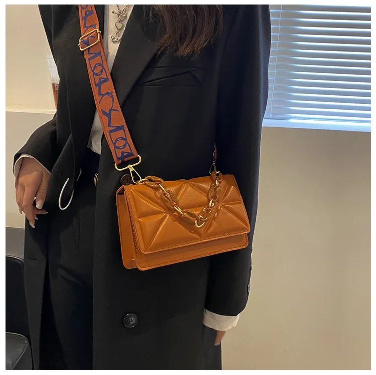 Bolso de hombro retro casual de moda para mujer | Amplio y elegante