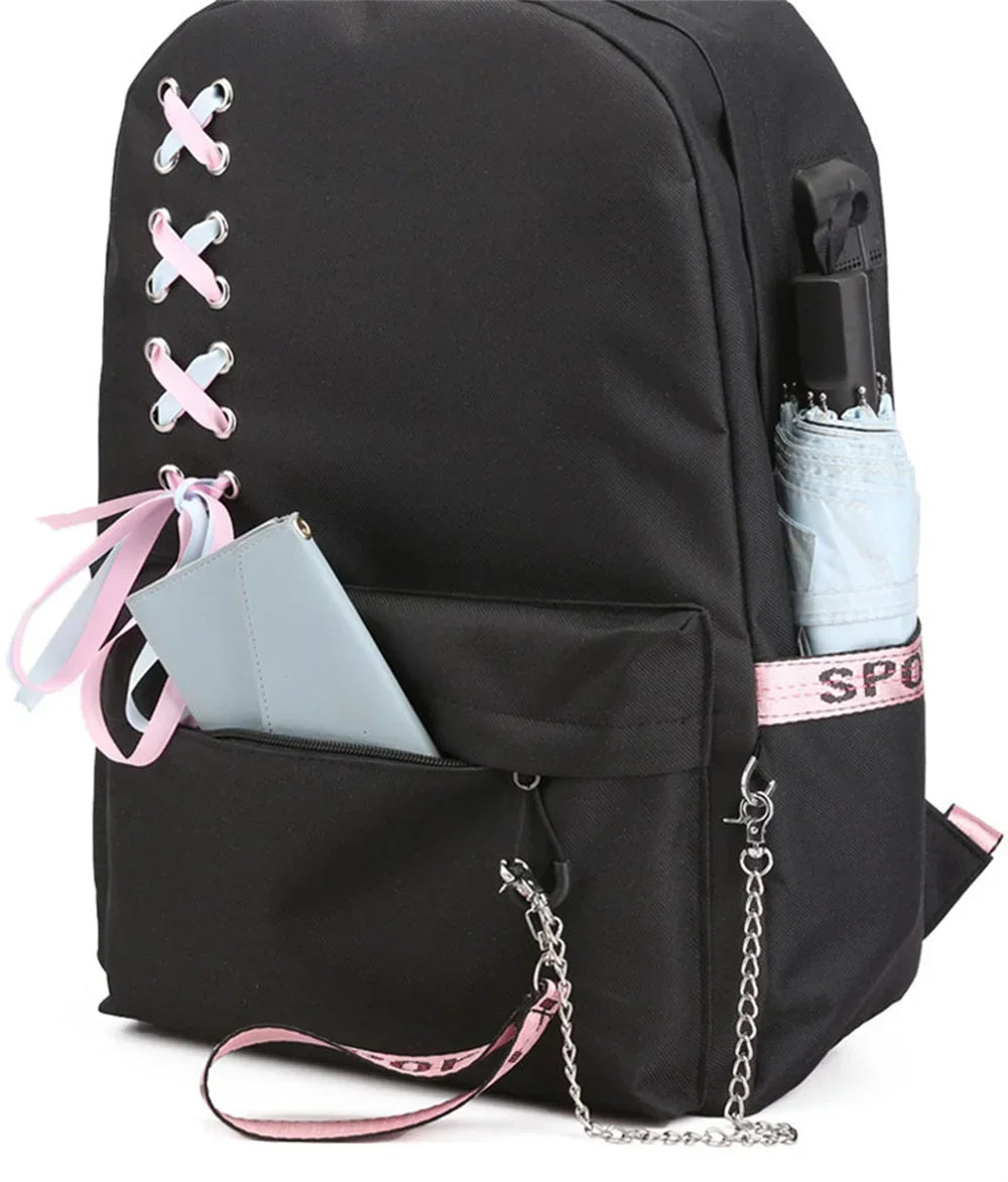 Adorable 3D Panda School Bag Set for Teens | Stylish & Practical