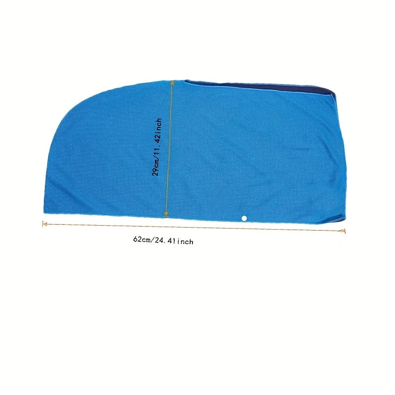 Cooling Hoodie Towel for Beach, Gym, and Sun Protection