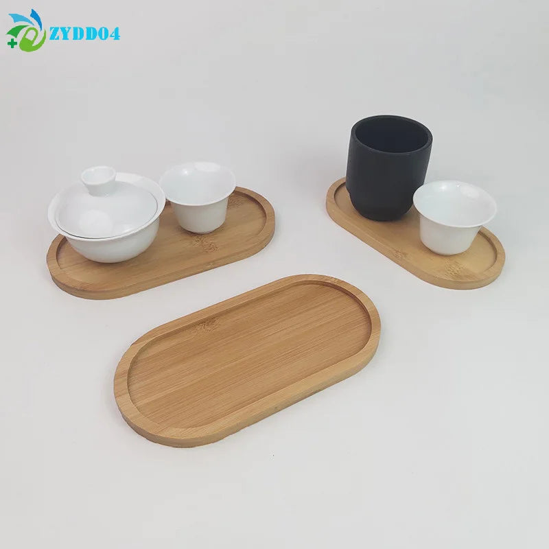 Eco-Friendly Wooden Dessert Plates | Elegant Serving Trays