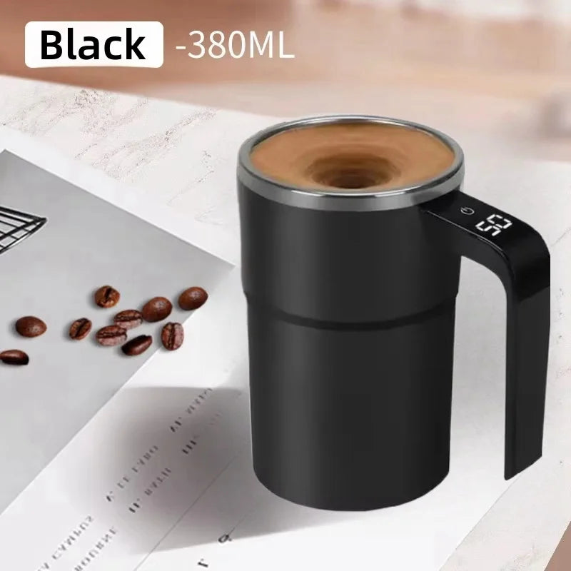 380ML Mini Electric Self Mixing Mug | Waterproof & Rechargeable
