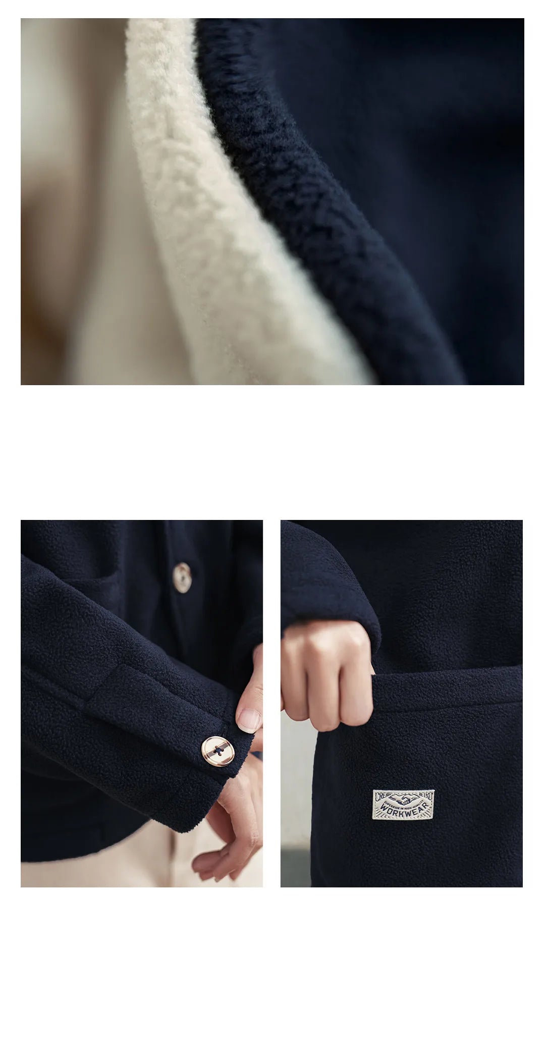 Women's Fleece Lapel Jacket | Stylish Warm Casual Outerwear
