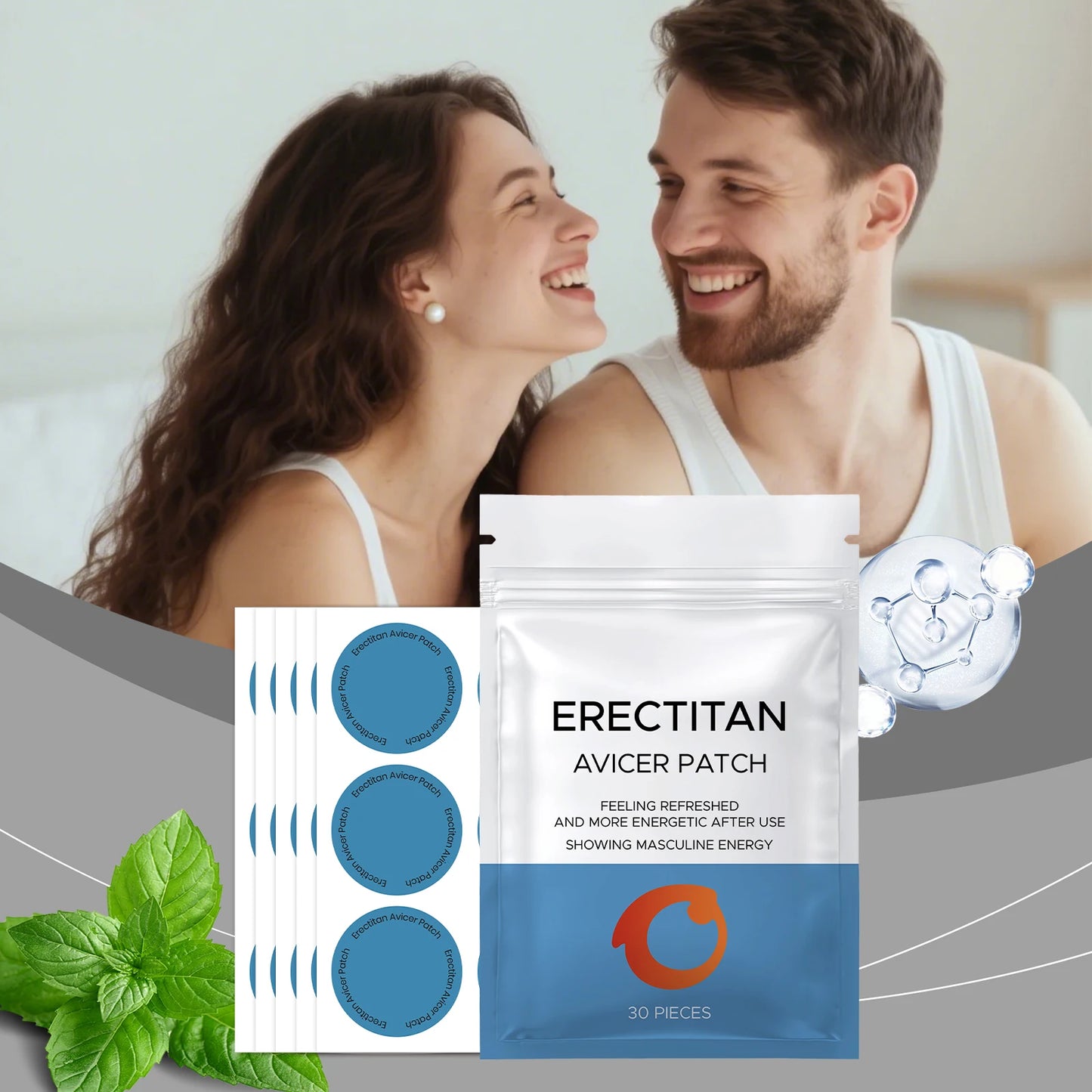 Men's Daily Skin Care Patch | Gentle Nourishing Formula for All Skin Types