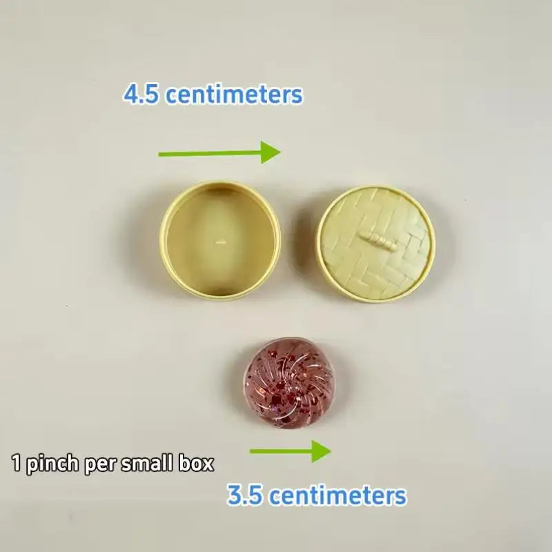 Crystal Bun Cute Mini Soup Dumpling Shaped Stress-relief Squeeze Toy, Venting Office Prank Toy, Slow Rebound, Fun Gift