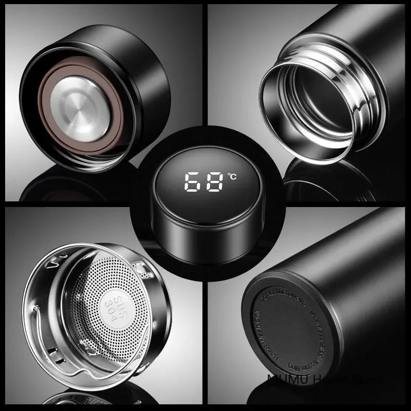 500ML Intelligent Temperature Thermos Bottle | Insulated Sports Cup