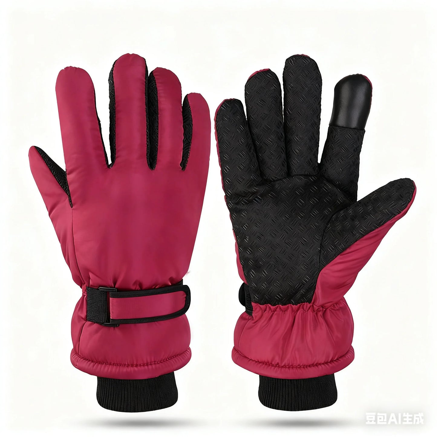 Winter Sports Touchscreen Ski Gloves | Warm & Windproof Protection