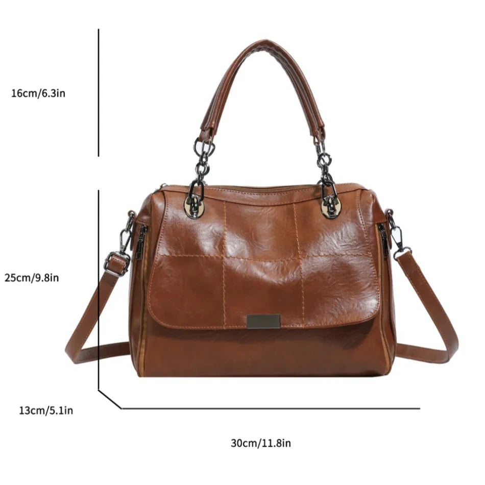 Luxury PU Leather Hand Bags for Women | Versatile Tote & Crossbody