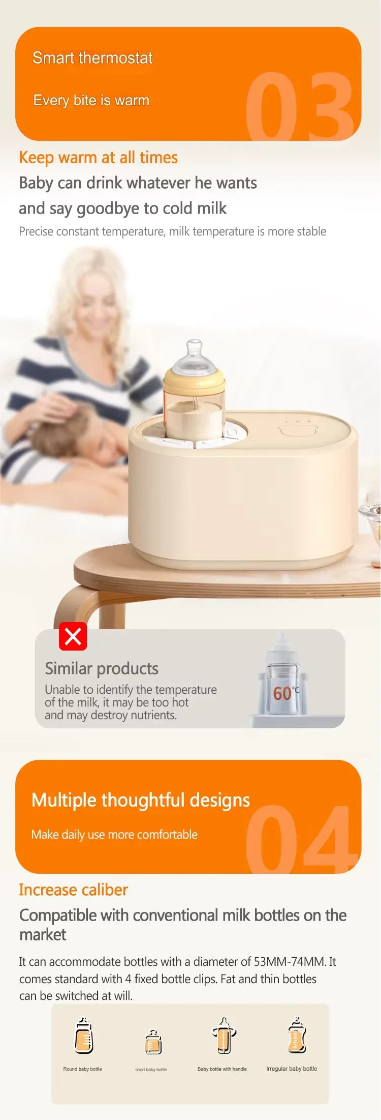 USB Smart Electric Milk Powder Mixer | Effortless Formula Maker