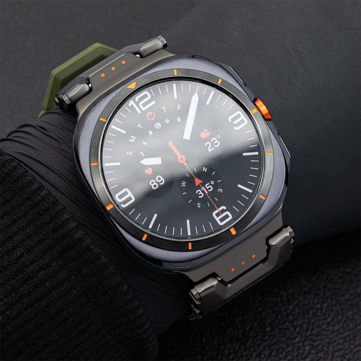 Soft Silicone Loop Strap for Galaxy Watch Ultra | Men Sport Band