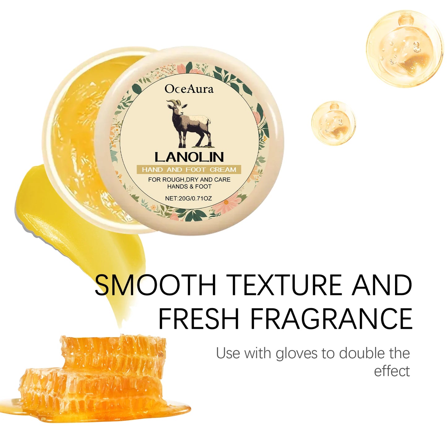 Moisturizing Cream for Hands and Feet | Repair Dry Skin