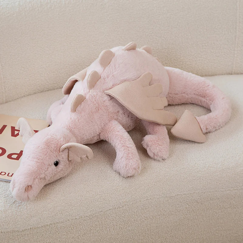 Cute Cartoon Dragon Plush Doll | Adorable Dinosaur Pillow Toy