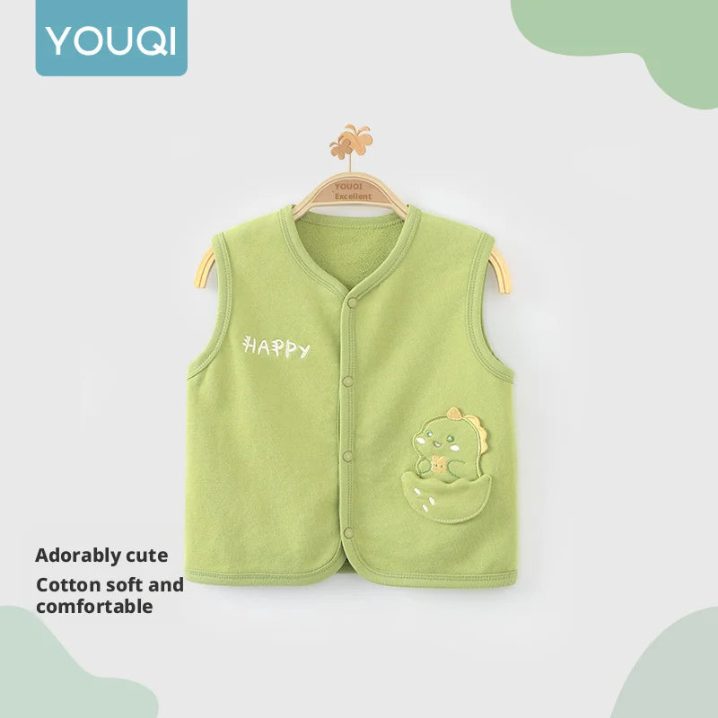 Warm Baby Vest for Boys and Girls | Cozy Autumn-Winter Layering