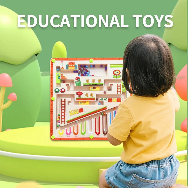 Children's Magnetic Maze Walking Ball | Fun Early Learning Game