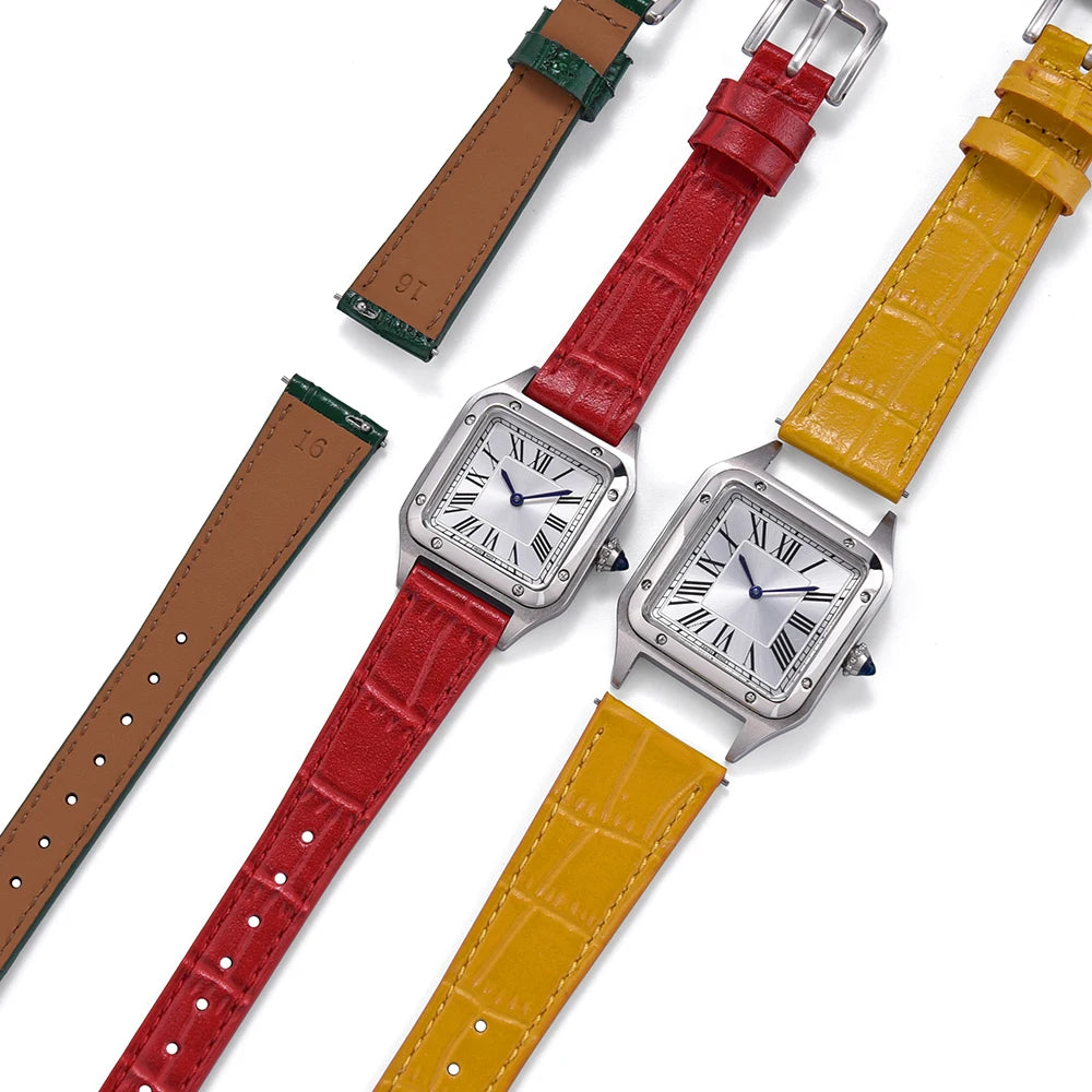 Quality Leather Watch Bands | Universal Slub Pattern Straps