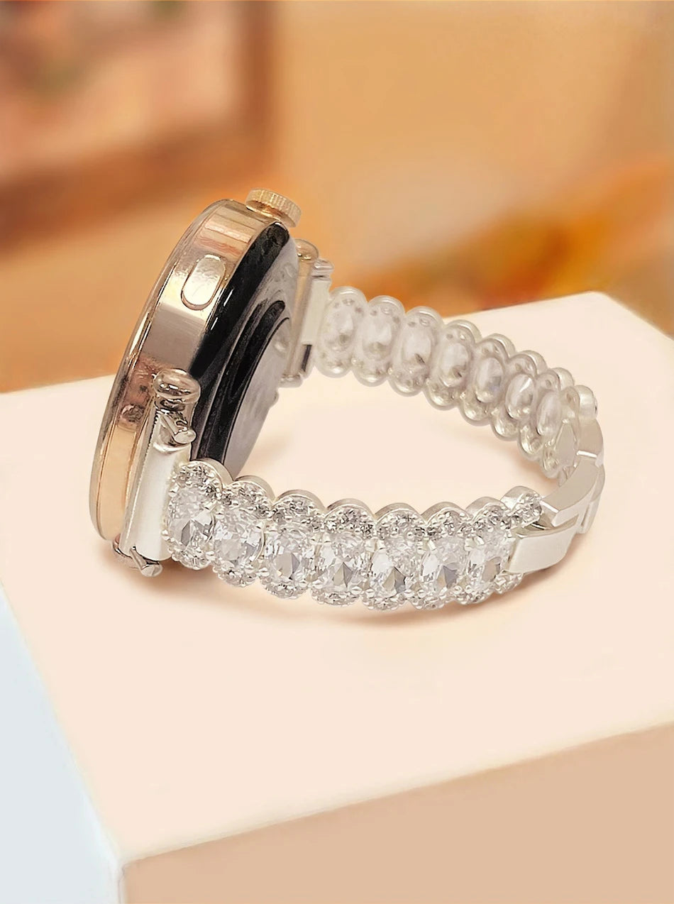 Dazzling Luxury Jewelry Band for Smartwatches | Elegant Women's Strap