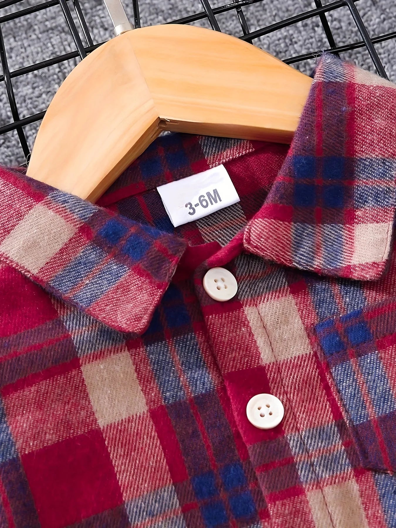 Boys' Stylish Tartan Polo Shirt & Denim Trouser Set | Casual Outfit