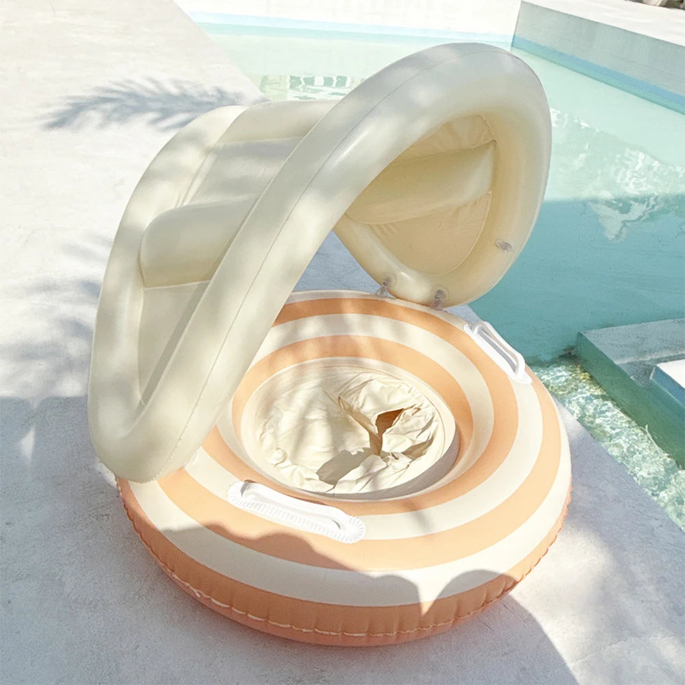 Inflatable Pool Float for Kids | Baby Swim Seat Ring for Water Fun