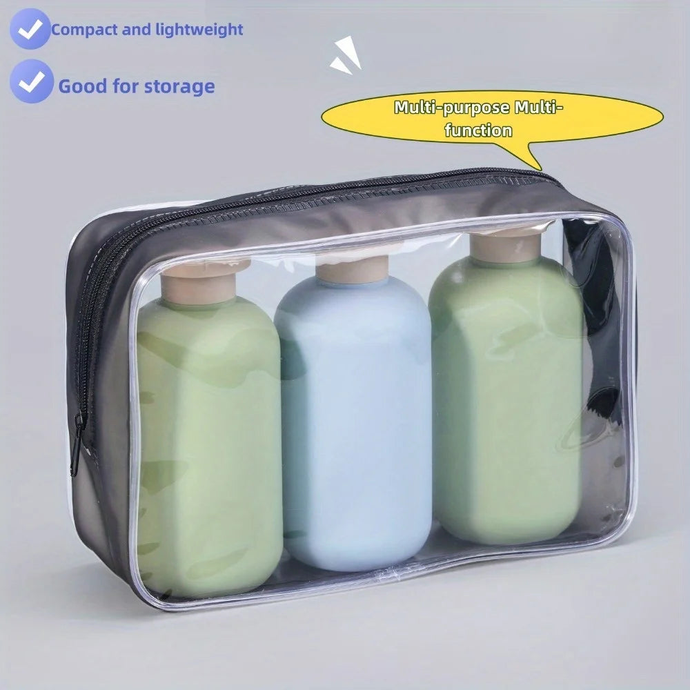 3Pcs Leak Proof Travel Bottle Set | Refillable Containers for Toiletries