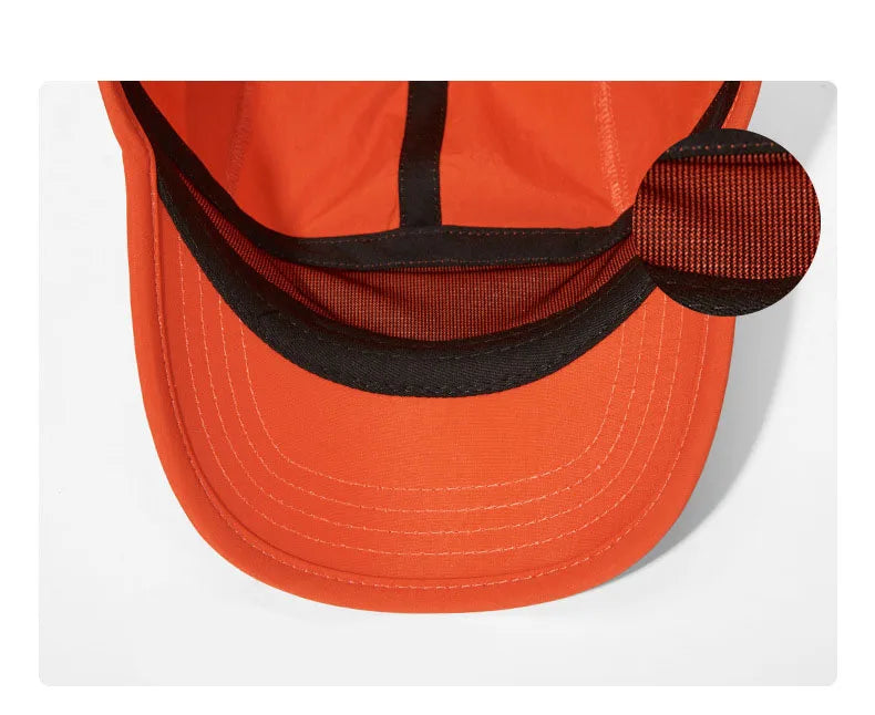 Breathable Waterproof 5 Panel Cap | Quick Dry Adjustable Sun Hat
